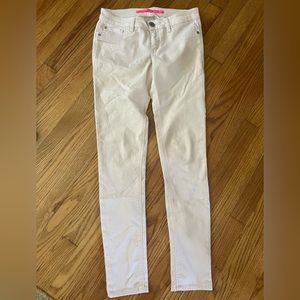 white skinny jeans